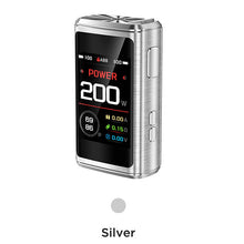 Load image into Gallery viewer, Geekvape Z200 (Zeus 200) Box Mod in silver color
