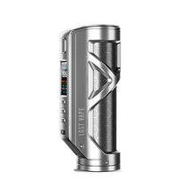 Load image into Gallery viewer, Lost Vape Cyborg Quest 100W Mod in stainless steel color
