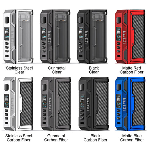 Lost Vape Thelema Quest 200W Box Mod in multi colors