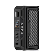 Load image into Gallery viewer, Lost Vape Thelema Quest 200W Box Mod in carbon fiber
