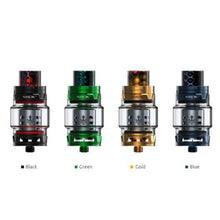 Load image into Gallery viewer, SMOK TFV12 Prince Tank 8.0ml in black, green, gold, blue color
